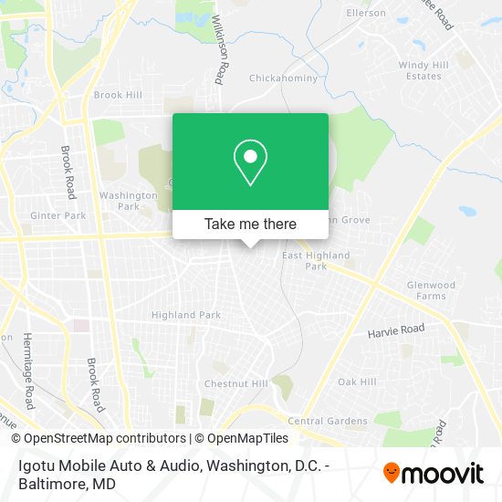 Igotu Mobile Auto & Audio map