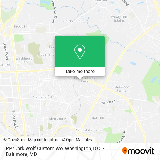 PP*Dark Wolf Custom Wo map