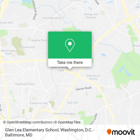 Mapa de Glen Lea Elementary School