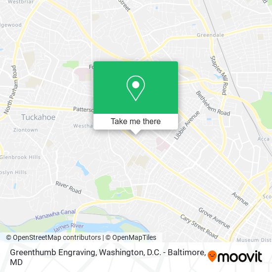 Mapa de Greenthumb Engraving