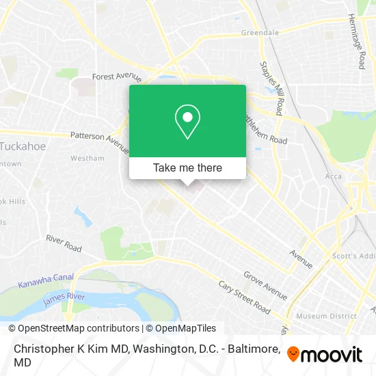 Christopher K Kim MD map