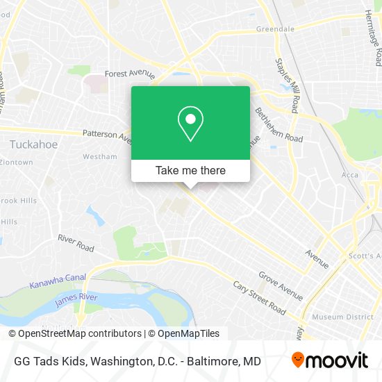 GG Tads Kids map