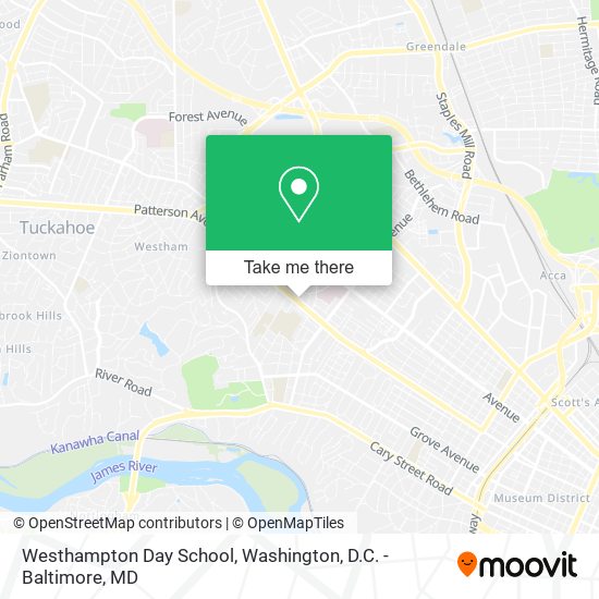 Westhampton Day School map