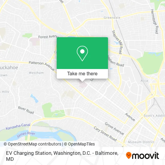 EV Charging Station map