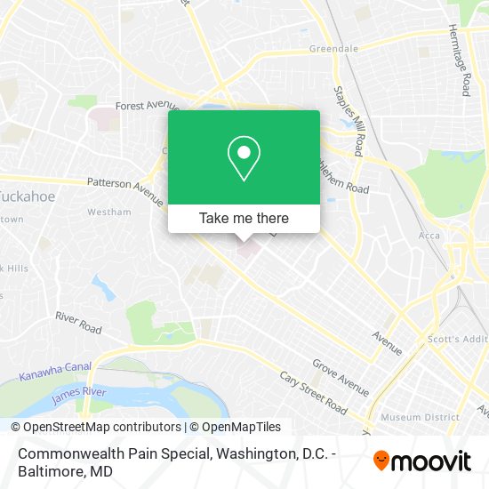 Commonwealth Pain Special map