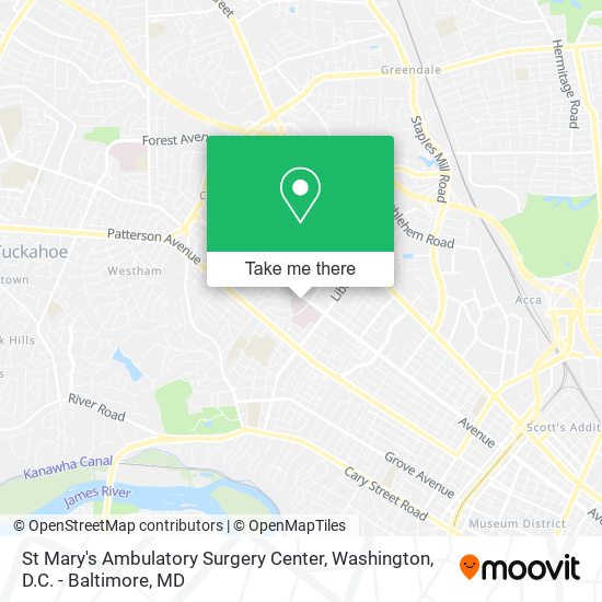 Mapa de St Mary's Ambulatory Surgery Center