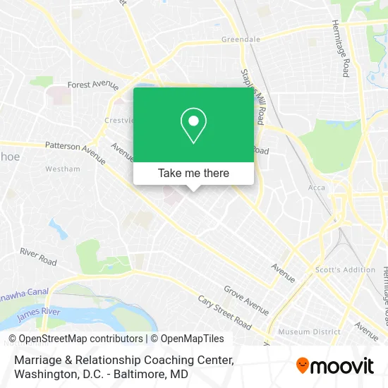 Marriage & Relationship Coaching Center map