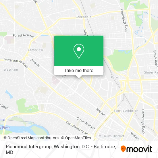 Richmond Intergroup map