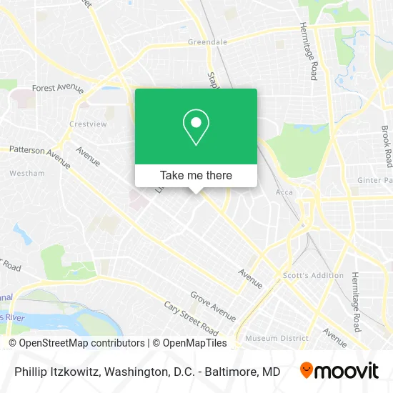 Phillip Itzkowitz map