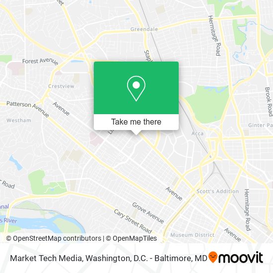 Mapa de Market Tech Media
