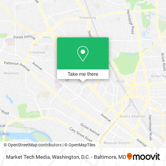 Mapa de Market Tech Media