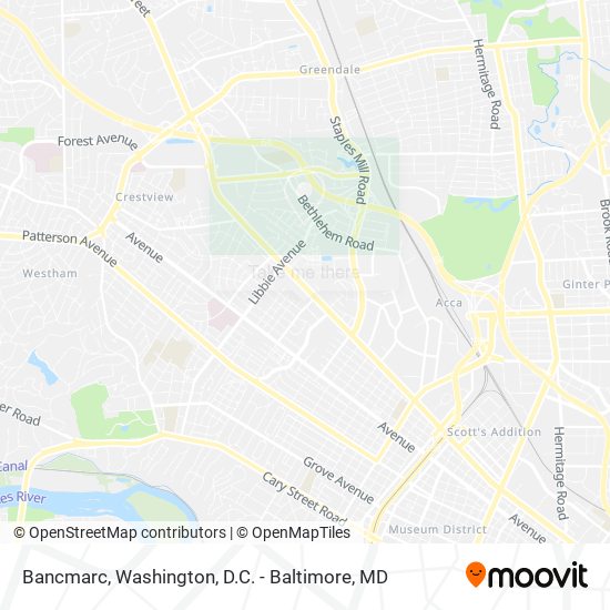 Bancmarc map