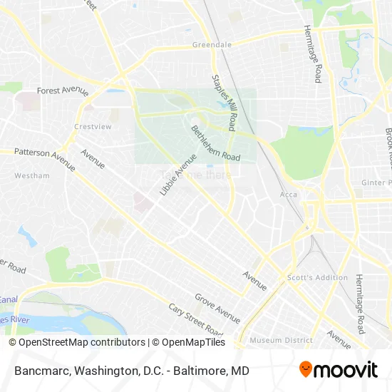 Bancmarc map