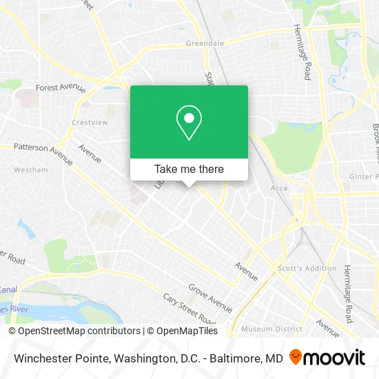 Winchester Pointe map