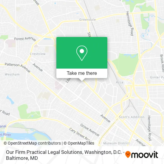 Our Firm Practical Legal Solutions map