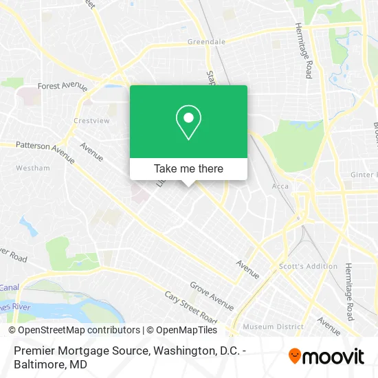 Premier Mortgage Source map