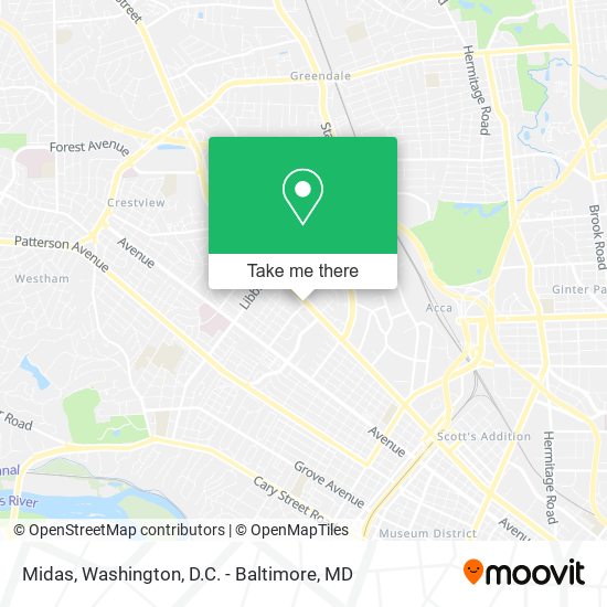 Midas map