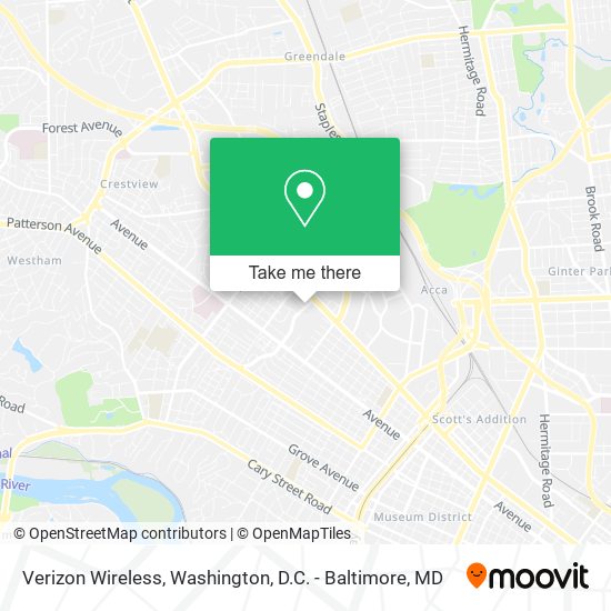 Verizon Wireless map