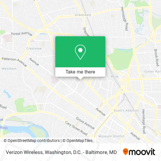 Verizon Wireless map