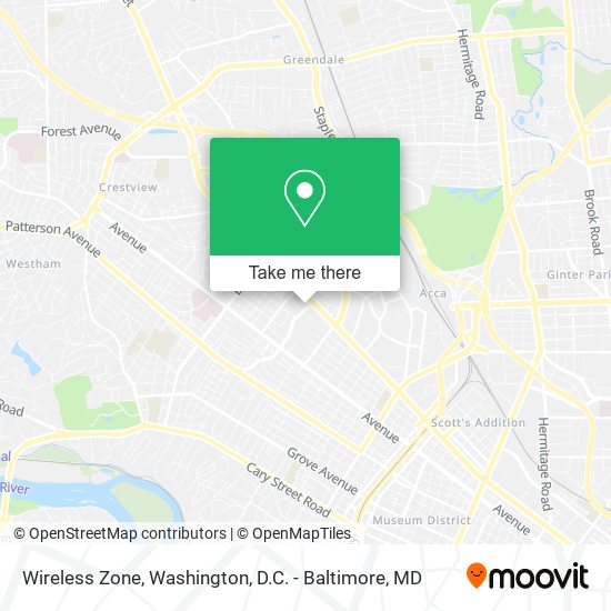 Wireless Zone map