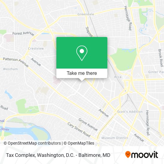 Tax Complex map