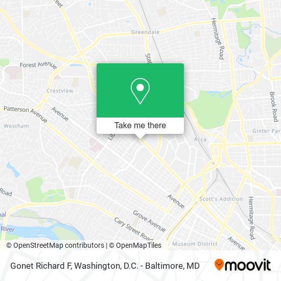 Gonet Richard F map