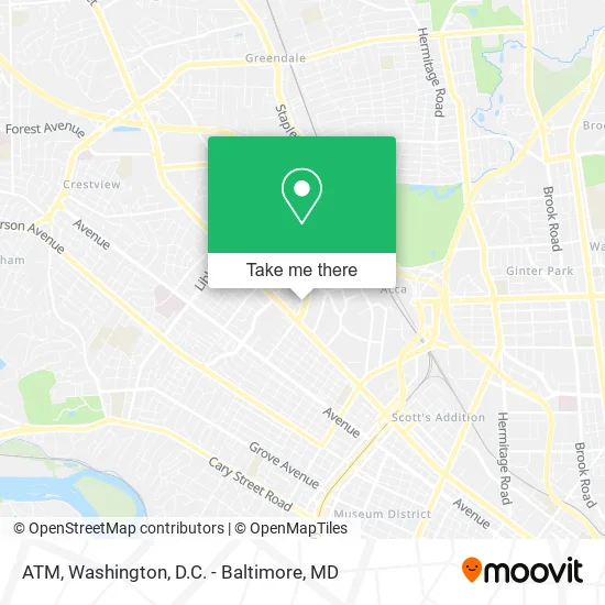 ATM map