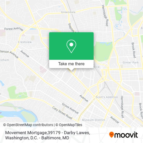 Mapa de Movement Mortgage,39179 - Darby Lawes