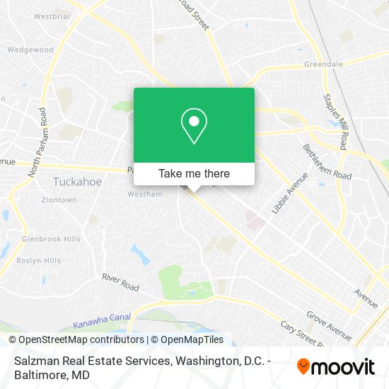 Mapa de Salzman Real Estate Services