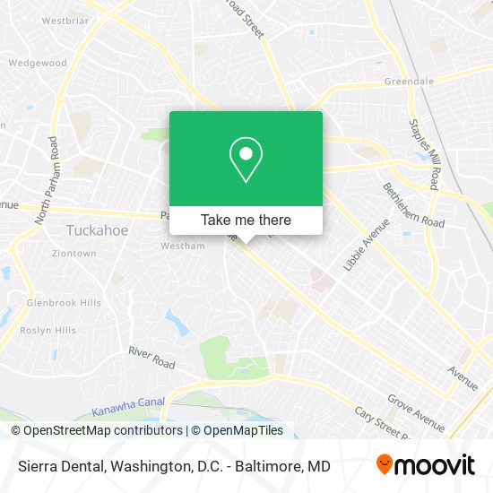 Sierra Dental map