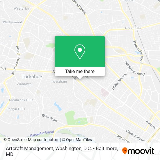 Artcraft Management map