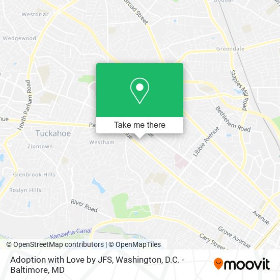 Adoption with Love by JFS map