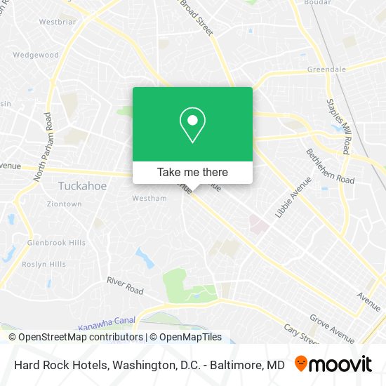 Mapa de Hard Rock Hotels