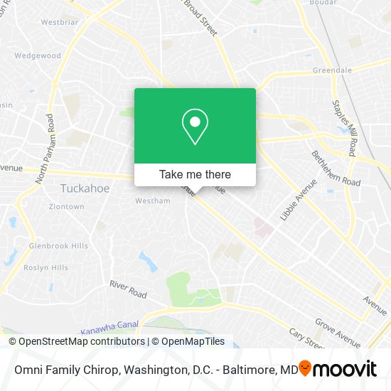 Omni Family Chirop map