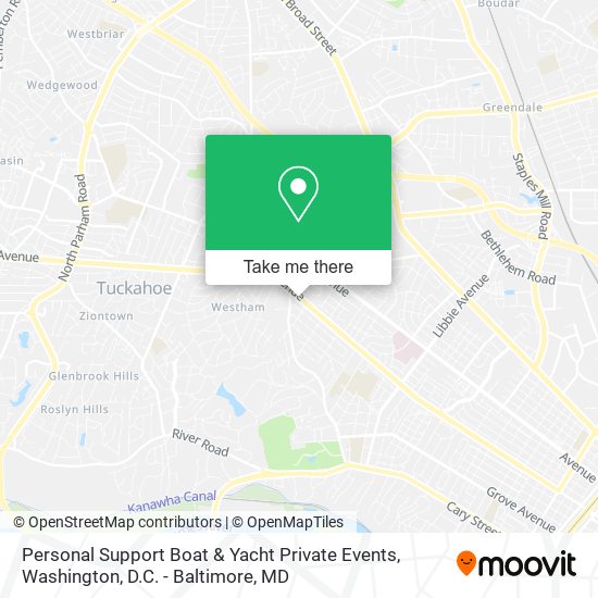 Mapa de Personal Support Boat & Yacht Private Events