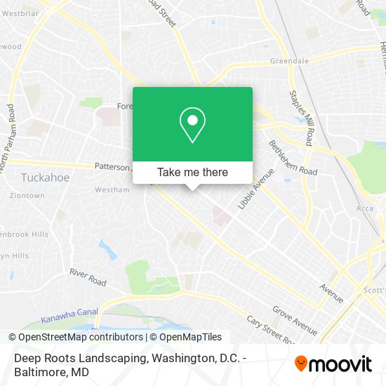Mapa de Deep Roots Landscaping