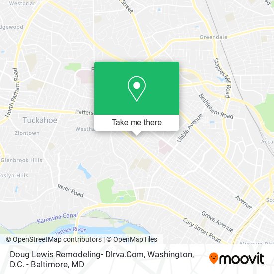 Mapa de Doug Lewis Remodeling- Dlrva.Com