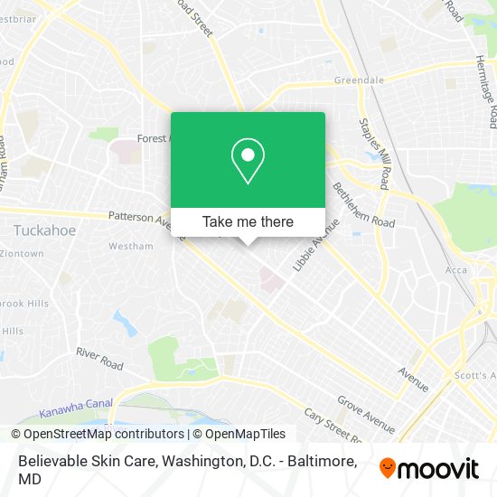 Mapa de Believable Skin Care