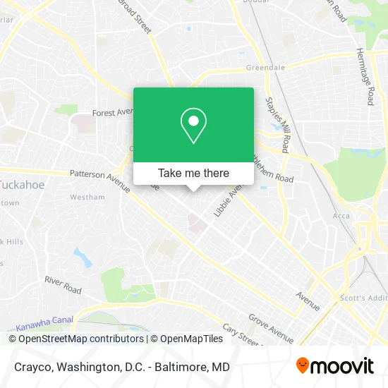 Crayco map