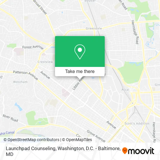 Launchpad Counseling map