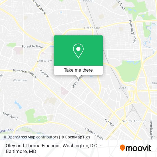 Oley and Thoma Financial map