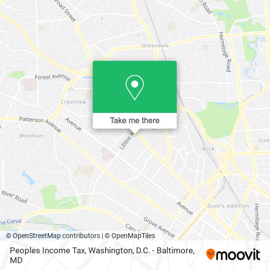 Peoples Income Tax map