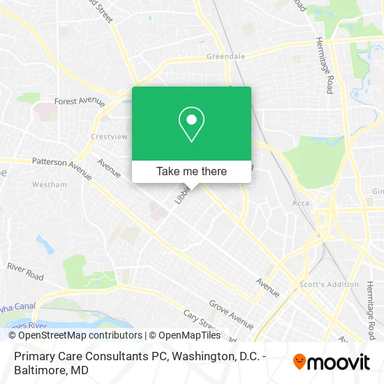 Primary Care Consultants PC map