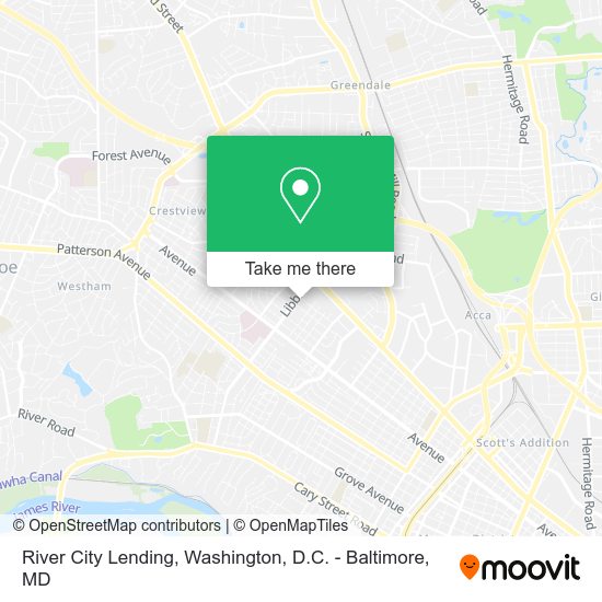 River City Lending map