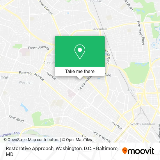 Restorative Approach map