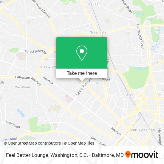 Feel Better Lounge map