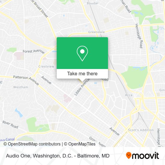 Audio One map