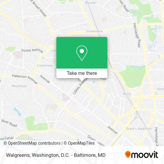 Walgreens map