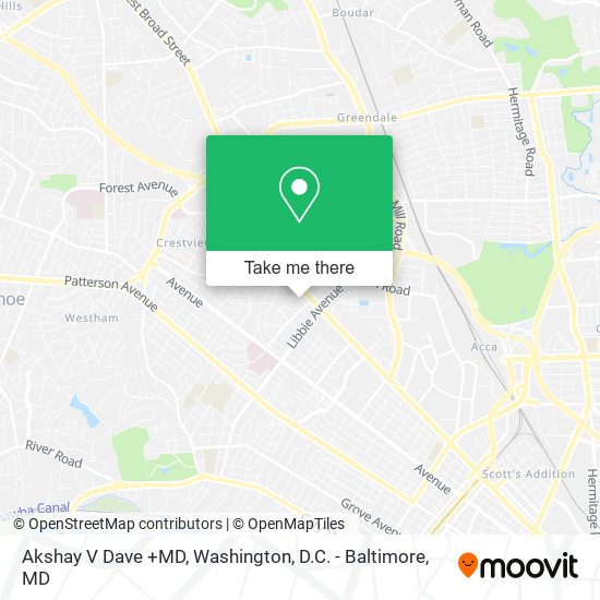 Mapa de Akshay V Dave +MD