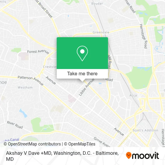 Akshay V Dave +MD map